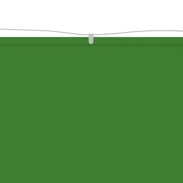 vidaXL Toldo vertical tela oxford verde claro 300x420 cm