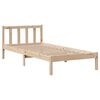 vidaXL Estructura de cama sin colch&oacute;n madera maciza de pino 90x190 cm