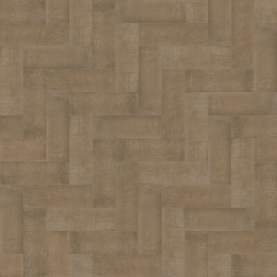 WallArt Paneles de pared de cuero Belcher marrón rugoso 16 piezas
