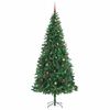 vidaXL &Aacute;rbol de Navidad artificial Verde 300 cm PVC, Metal y Pl&aacute;stico