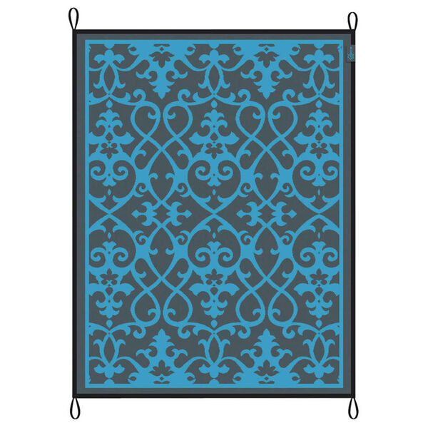 Bo-Camp Alfombra de exterior Chill mat Oriental azul M 2x1,8 m