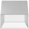 vidaXL Gallinero acero galvanizado 4x2x2 m