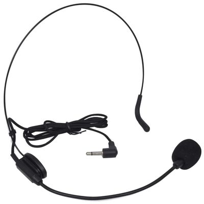 Receptor con un auricular y un microfóno inalámbricos VHF