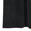 vidaXL Cortinas opacas 2 pcs Negro 140 x 175 cm Terciopelo