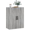 vidaXL Armario de pared gris Sonoma 69,5x34x90 cm