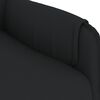 vidaXL Sillón de masaje eléctrico tela negro
