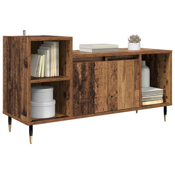 vidaXL Gabinete de TV Madera Vieja 100 x 35 x 55 cm