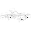 vidaXL Estructura de Cama Ajustable El&eacute;ctrica Blanco 90 x 213 cm Acero