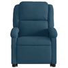 vidaXL Sill&oacute;n reclinable de masaje el&eacute;ctrico elevable terciopelo azul