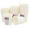 vidaXL Vasos de caf&eacute; de papel con tapa 1000 uds 4oz 100ml