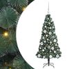 vidaXL &Aacute;rbol de Navidad Artificial Pre-iluminado con Set de Bolas PET