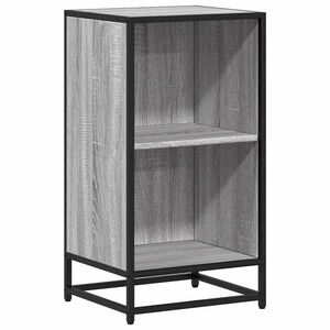 vidaXL Estanter&iacute;a madera contrachapada gris sonoma 40x35x76 cm