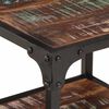 vidaXL Mesa de centro de madera maciza reciclada 40x40x36 cm