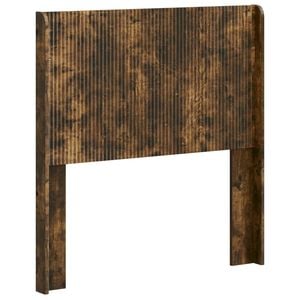 vidaXL Cabecero Roble Ahumado Madera de ingenier&iacute;a