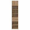 vidaXL Alacena Roble artesanal 50 x 42,5 x 225 cm Madera contrachapada