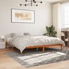 vidaXL Cama sin colch&oacute;n madera maciza de pino marr&oacute;n cera 180x200 cm