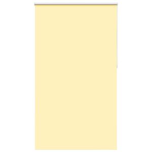 cmvidaXL Estor Enrollable Opaco Amarillo 125x210 cm Tela Ancho 121,6cm