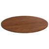 vidaXL Tablero de mesa redonda madera de roble marr&oacute;n oscuro &Oslash;80x1,5cm
