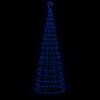 vidaXL &Aacute;rbol de Navidad LED con estacas 570 LEDs azul 300 cm
