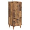 vidaXL Cajonera 33 x 34,5 x 90 cm Madera de Ingenier&iacute;a