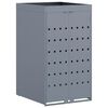 vidaXL Almacenamiento para Contenedor Rueda con Techo para Plantas para Contenedor de 240L