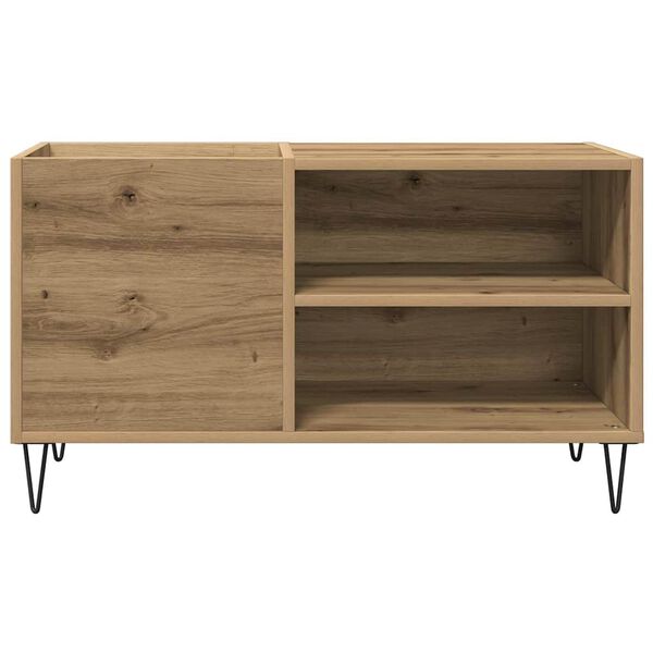 vidaXL Mueble discos madera de ingeniería roble artisan 84,5x38x48 cm