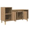 vidaXL Gabinete de TV Roble artesanal 100 x 35 x 55 cm