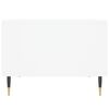 vidaXL Mesa de centro madera contrachapada blanco 60x50x36,5 cm