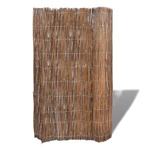 vidaXL Valla ca&ntilde;izo de sauce 300x100 cm