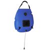 vidaXL Ducha de camping PVC azul 20 L