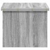 vidaXL Mesa de Caf&eacute; Gris Sonoma 55 x 54,5 x 45 cm Madera contrachapada