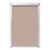 vidaXL Persiana opaca enrollable beige C04