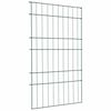 vidaXL Juego de Cercas para Estanque 8 pcs Verde 50 x 80 cm Acero