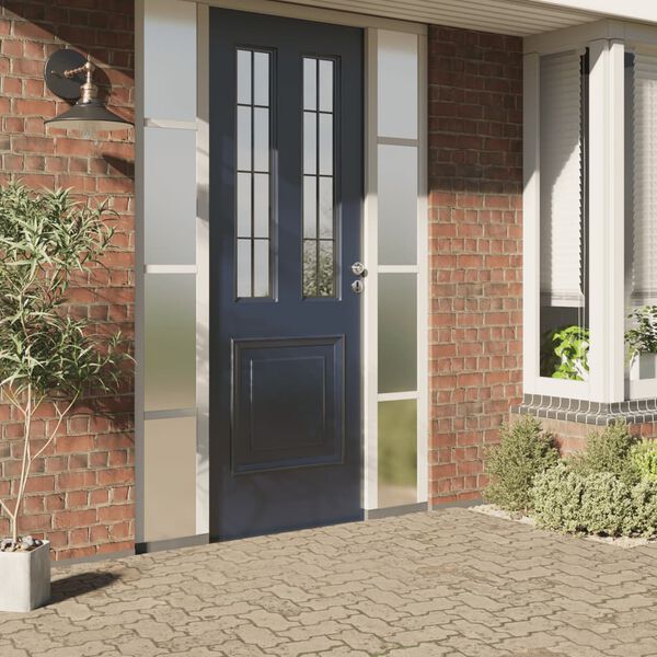 vidaXL Pel&iacute;cula solar est&aacute;tica efecto reflectante plateado 60x2000 cm