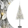 vidaXL &Aacute;rbol de Navidad con 150 LED con soporte 120 cm PE y Acero