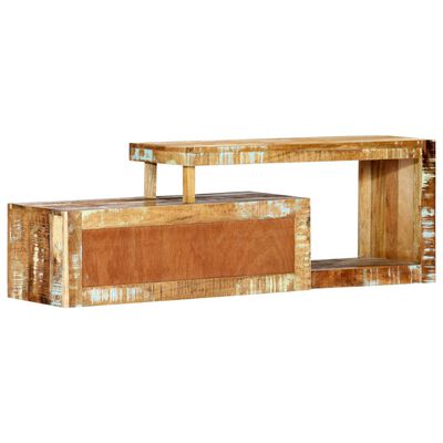 vidaXL Mueble para la TV 120x30x40 cm madera maciza reciclada