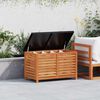 vidaXL Caja de almacenaje de jardín madera maciza eucalipto 90x48x55cm
