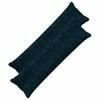 vidaXL Funda de almohada 2 uds. HOUTEN Azul marino 40 x 145 cm