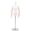 vidaXL Maniqu&iacute; Ajustable 162-233 cm con Cabeza y Base Femenino PP