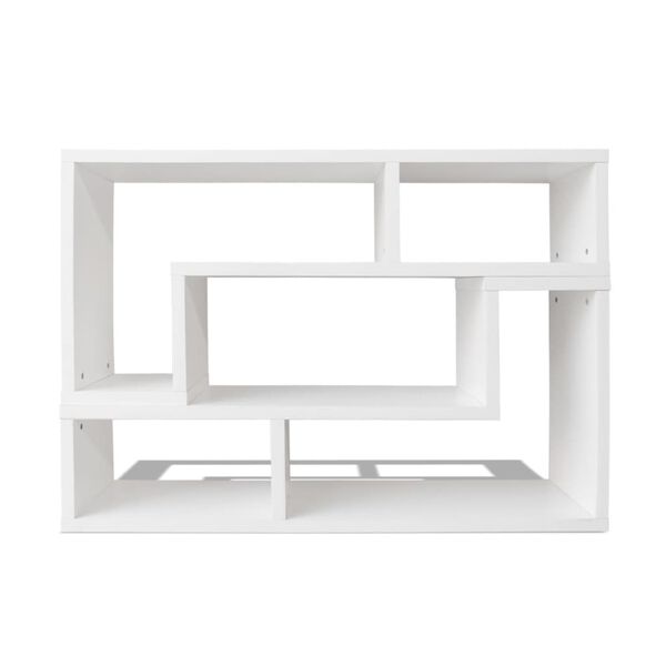vidaXL Mueble para TV en forma de L blanco