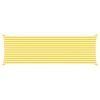 vidaXL Toldo Vela de Sombra Amarillo y 6 x 2 m 100% Poli&eacute;ster Oxford
