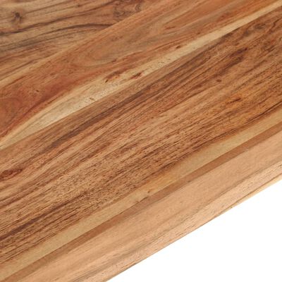 vidaXL Estantería de 4 niveles madera maciza de acacia 120x40x180 cm
