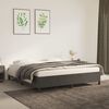vidaXL Estructura de cama sin colchón terciopelo gris oscuro 180x200cm