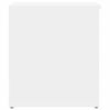vidaXL Ba&uacute;l de almacenamiento madera contrachapada blanco 84x42x46 cm