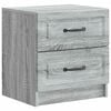 vidaXL Armario de Noche Gris Sonoma 43 x 34,5 x 44,5 cm
