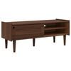 vidaXL Mueble de TV BILBAO 114 x 40 x 45 cm Marr&oacute;n caramelo