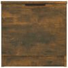 vidaXL Mesita de noche color roble ahumado 40x39x40 cm