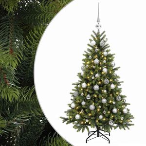 vidaXL &Aacute;rbol de Navidad artificial con bolas 120 cm 150 LED