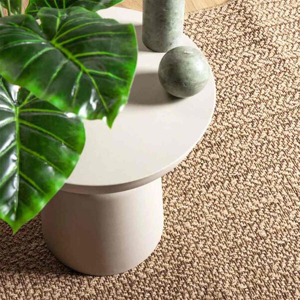 vidaXL Alfombra ZIZUR aspecto yute interior/exterior beige 140x200 cm