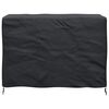 vidaXL Funda para muebles de exterior Negro 130 x 80 x 70 cm 600D